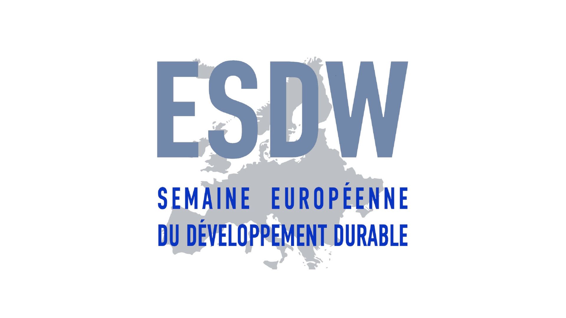 Logo de la Semaine européenne du développement durable